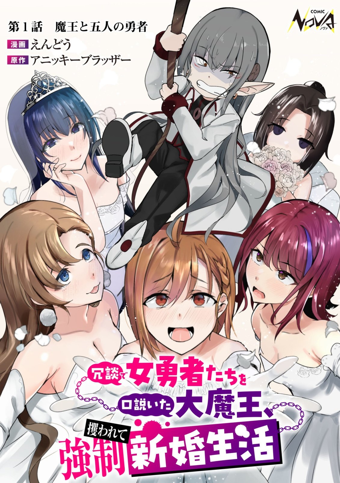 Cover Joudan de Onna Yuusha-tachi wo Kudoita Daimaou, Sarawarete Kyousei Shinkon Seikatsu