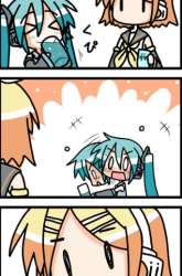Komik Chibi Miku-san Preview Gambar 1