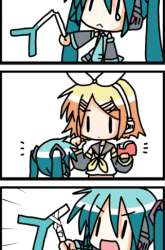 Komik Chibi Miku-san Preview Gambar 3
