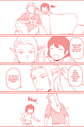 Komik Elf Boyfriend & Boyish Girlfriend Preview Gambar 4