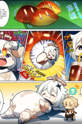 Komik Genshin Impact 4-koma Preview Gambar 2