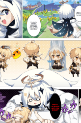 Komik Genshin Impact 4-koma Preview Gambar 3