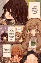 Komik Gyaru, Plain Girl and Hand/Lip Cream Preview Gambar 1
