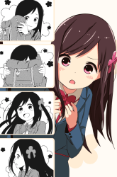 Komik Hitoribocchi no OO Seikatsu (Webcomic) Preview Gambar 1