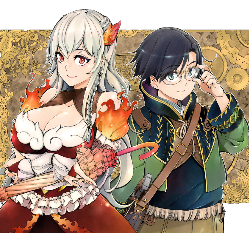 Honoo no Majo-hime to Sekiwan no Tomo