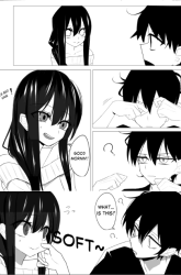 Komik Mitsuishi-San Is Being Weird This Year Preview Gambar 1