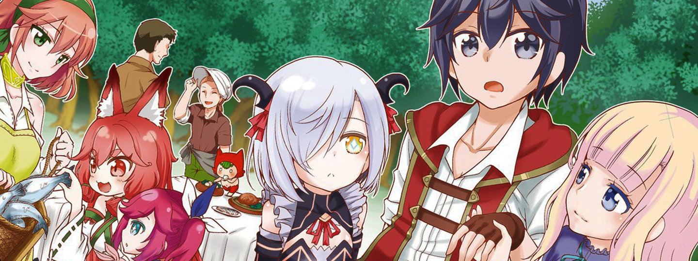 Baca Manga Tenohira Kaitaku Mura de Isekai Kenkokuki: Fueteku Yome-tachi to Nonbiri Mujintou Life (fix)